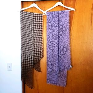 2 Halogen Brand Scarves